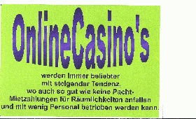 Da der Mensch seit jeher Spieler ist und immer bleiben wird, ist es auch kein Risiko, ein Online-Casino zu betreiben. Gesuch 40418 Bild 1